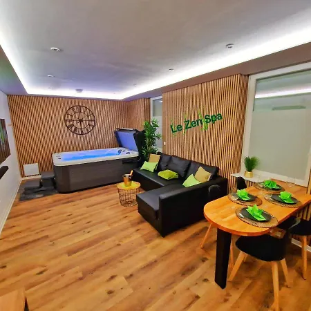 Zen Spa-4 Pers-jacuzzi-parking-clim-colmar *