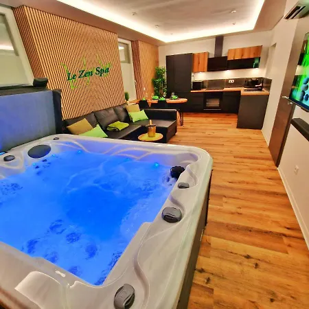 Zen Spa-4 Pers-jacuzzi-parking-clim-colmar *