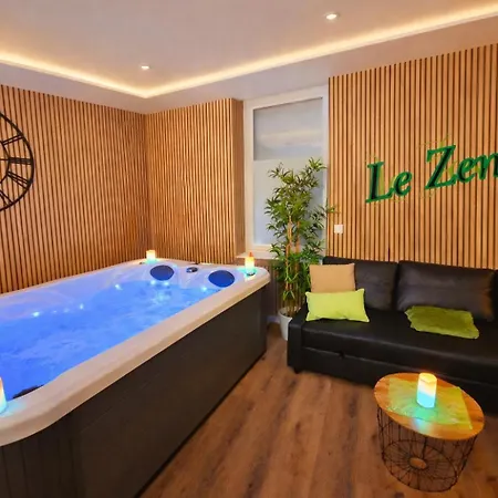 Zen Spa-4 Pers-jacuzzi-parking-clim-colmar
